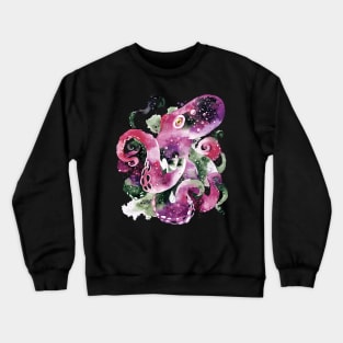 Full Colour Octopus Abstract Crewneck Sweatshirt